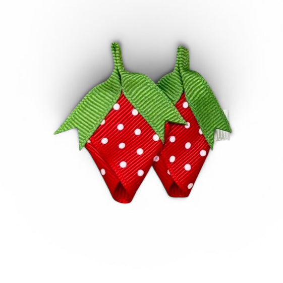 Strawberries (Red) Sculpture Bow