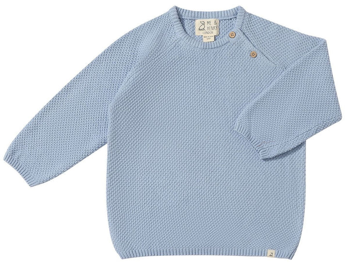Pale Blue Roan Sweater by Me & Henry