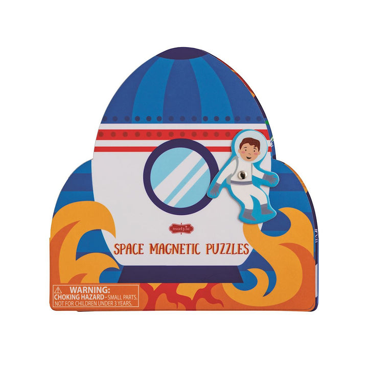 Rocket Magnetic Puzzle Book by Mud Pie