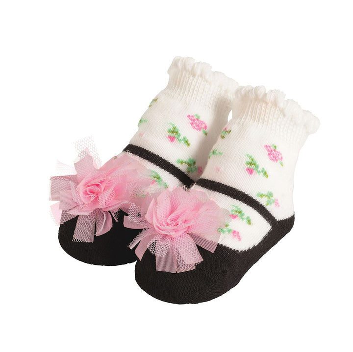 Rose Mary Jane Socks by Mud Pie