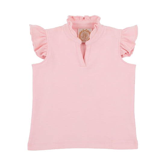 Sandpearl Pink Rosie Ruffle Top by The Beaufort Bonnet Company