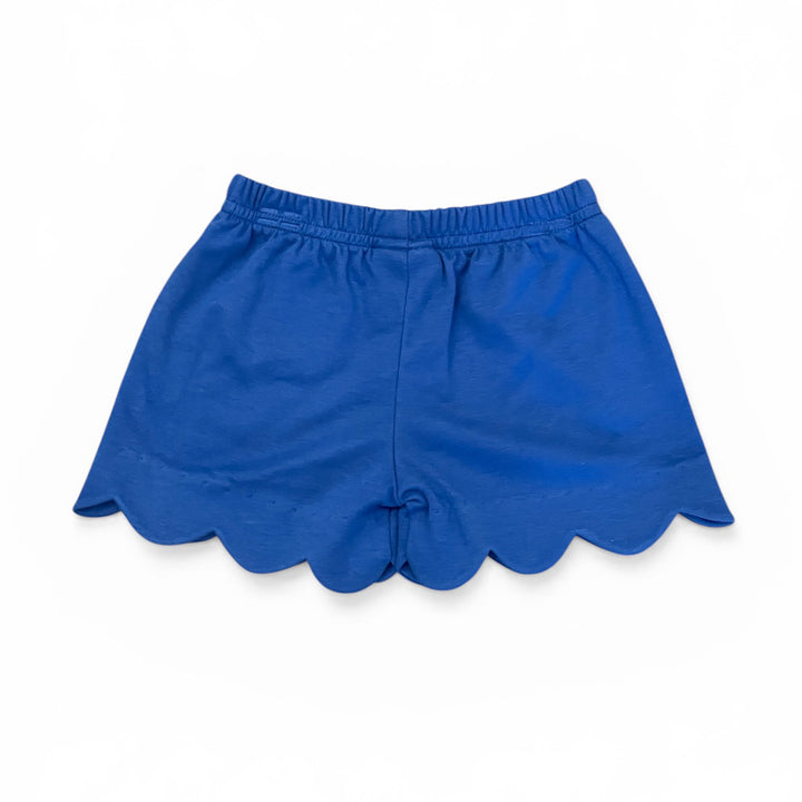 Royal Blue Knit Kendall Shorts by Zuccini Kids