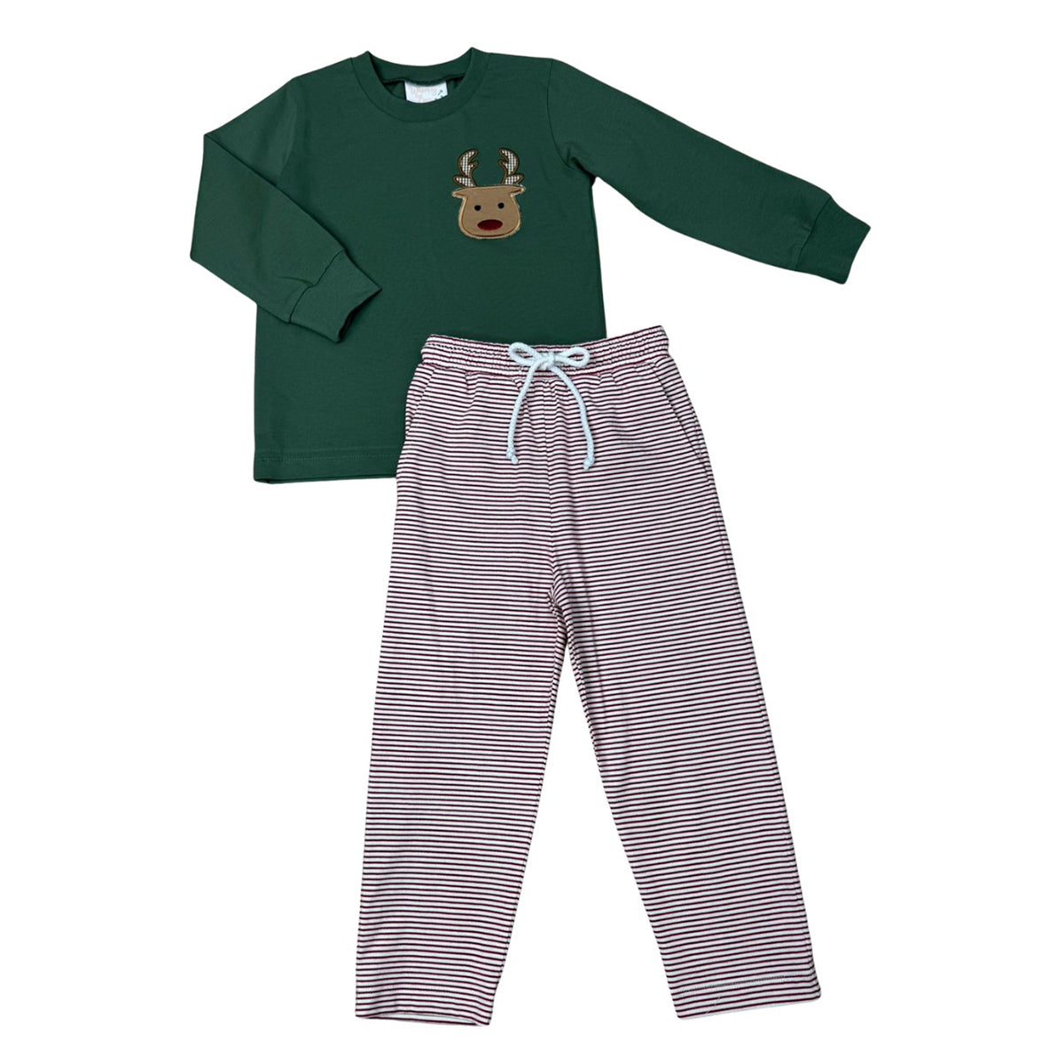 Run Rudolph Pant Set by Whimsy Bay Kids