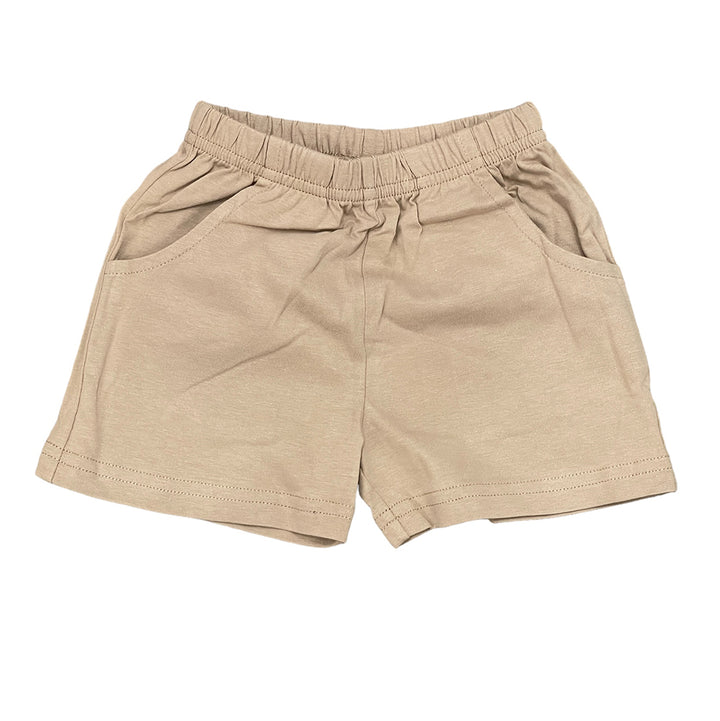Luigi Boys Shorts with Pockets - Sand