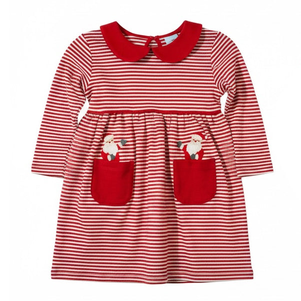 Santa Pockets Dress by The Smiley Crab