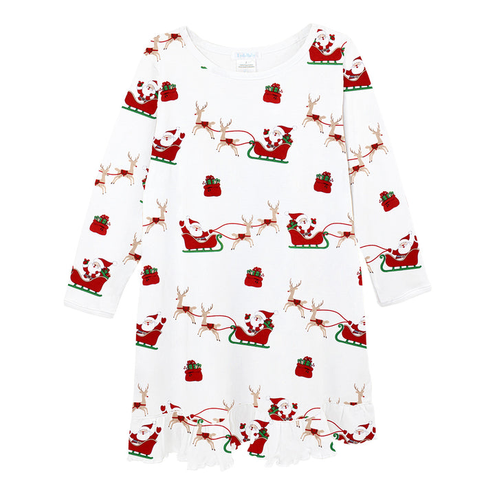 Santa's Sleigh Night Gown by LydaBaby