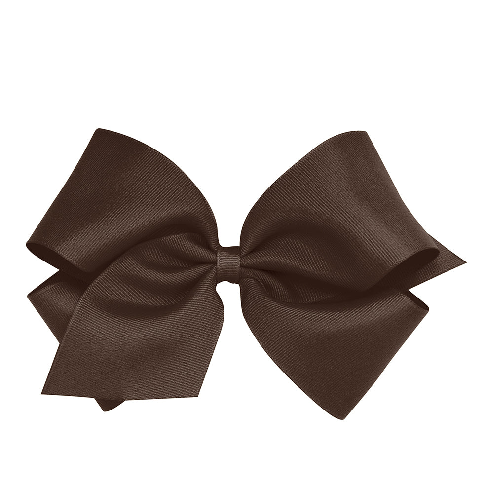 KING (6.25" wide) Grosgrain Bow by Wee Ones (47 Colors)