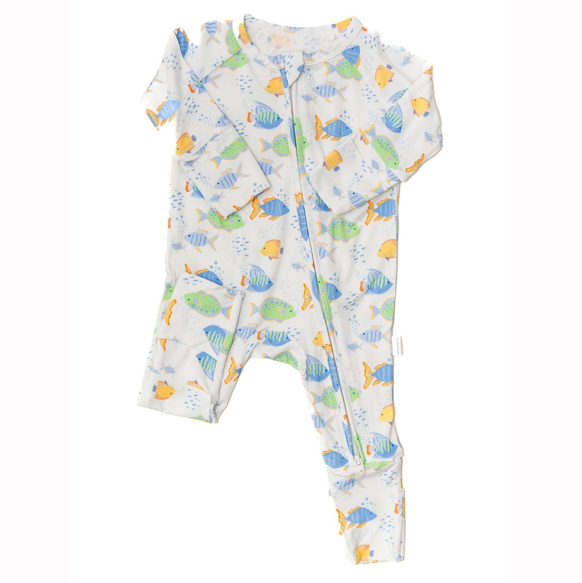 School of Fish Sleep Romper by The Uptown Baby