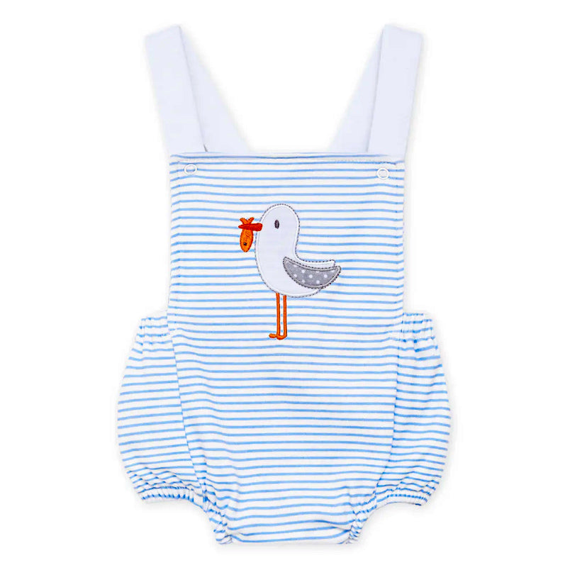 Seabird Shores Applique Criss-Cross Bubble by Magnolia Baby
