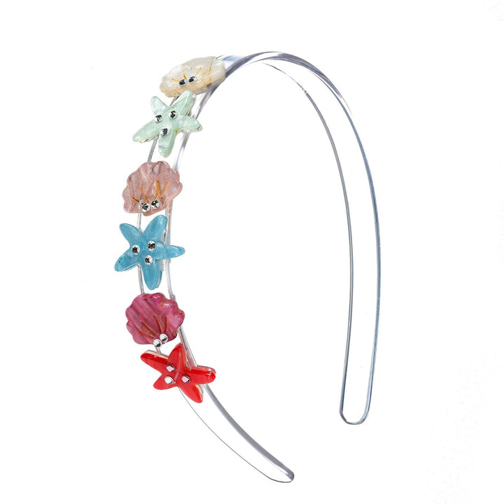 Lilies & Roses Seashells Headband