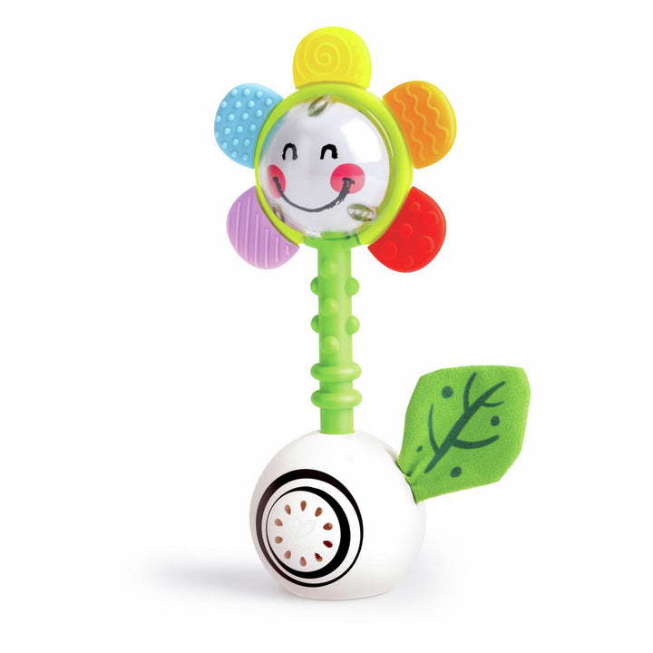 Shake & Sparkle Light-Up Flower Rattle by Hape