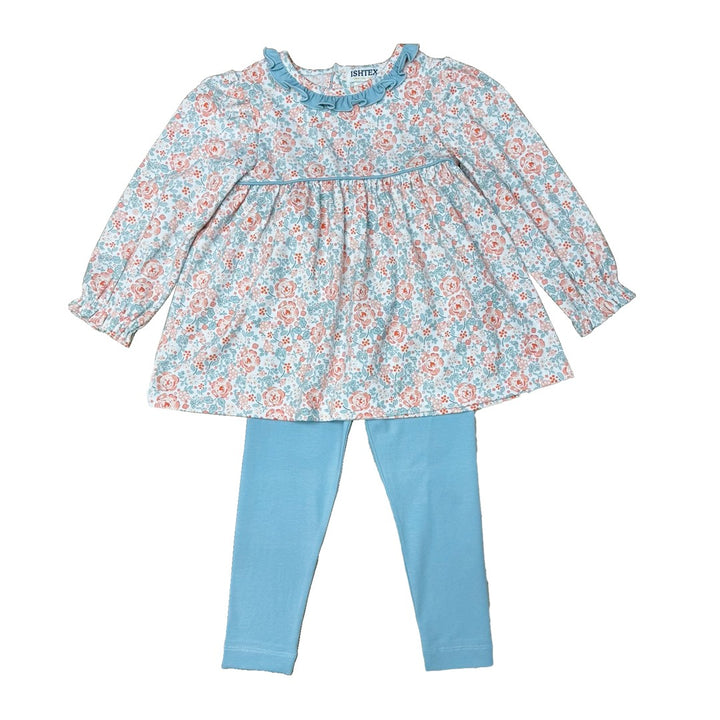 Shallot Rose Legging Set by Ishtex