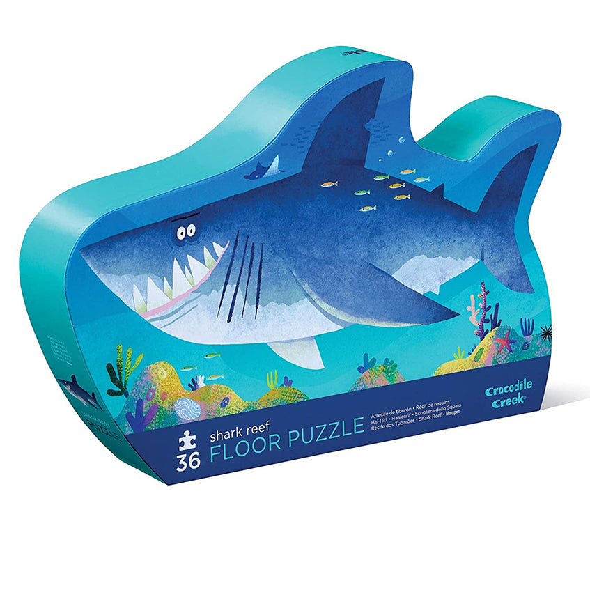 Crocodile Creek Shark Reef 36-Piece Puzzle (Age 3+)