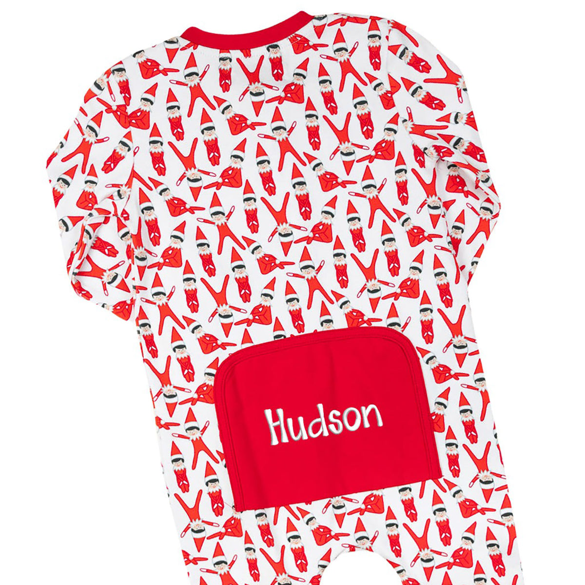 Elf Zipper Pajama by Smockingbird