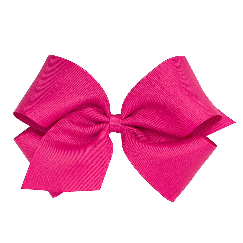 KING (6.25" wide) Grosgrain Bow by Wee Ones (47 Colors)