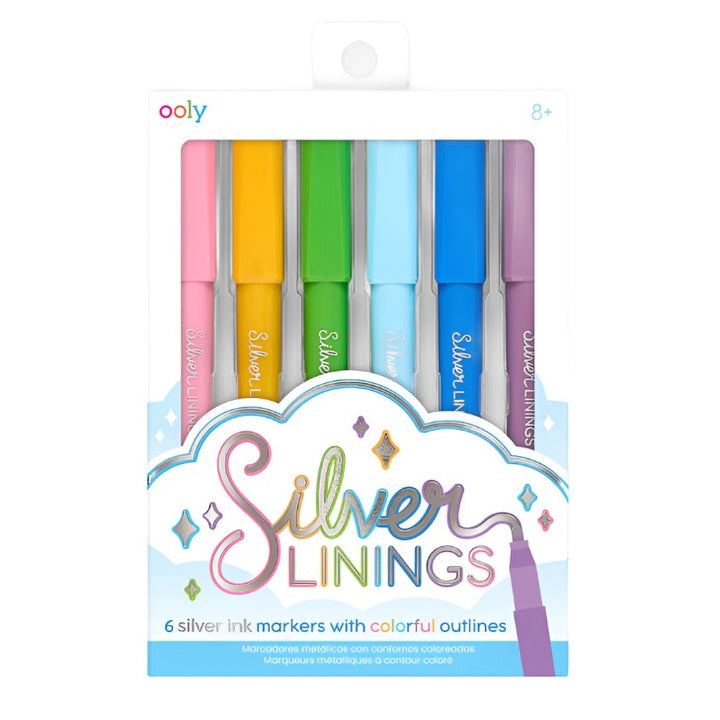 Ooly Chunkies Silver Linings Outline Markers