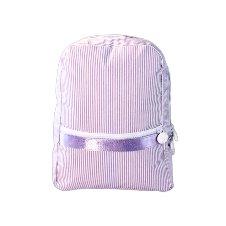 Lilac Stripe SMALL Glossy Backpack by Mint Sweet Little Things
