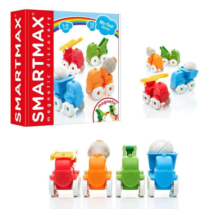 My First Vehicles Magnetic Play Set by SmartMax
