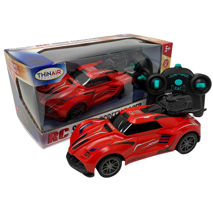 Remote Control Smoke Screen Racer - Red