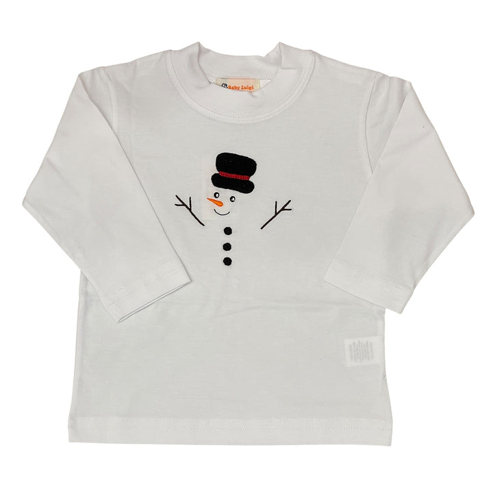 Snowman Boys Shirt by Luigi