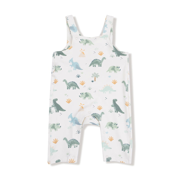 Soft Dinos French Terry Overall by Angel Dear