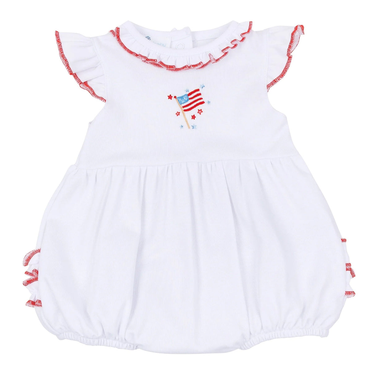 A Sparkly Fourth Ruffle Bubble by Magnolia Baby