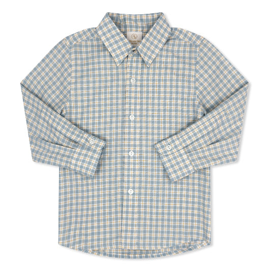 Sturbridge Plaid Brees Button-Down Shirt by Lullaby Set