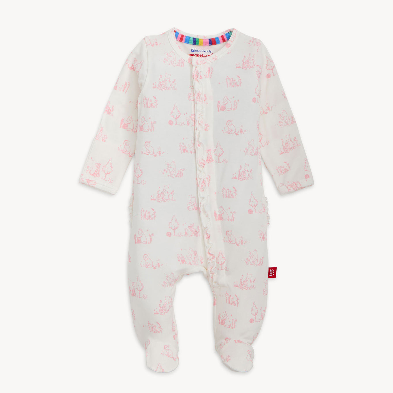 Sweeter Than Hunny Ruffle Footie by Magnetic Me