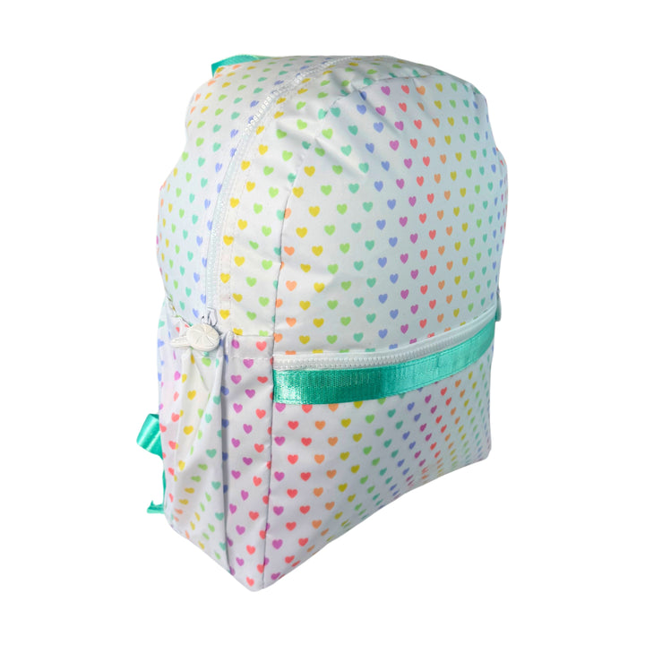 Sweetheart Glossy Backpack with Drink Pockets by Mint Sweet Little Things