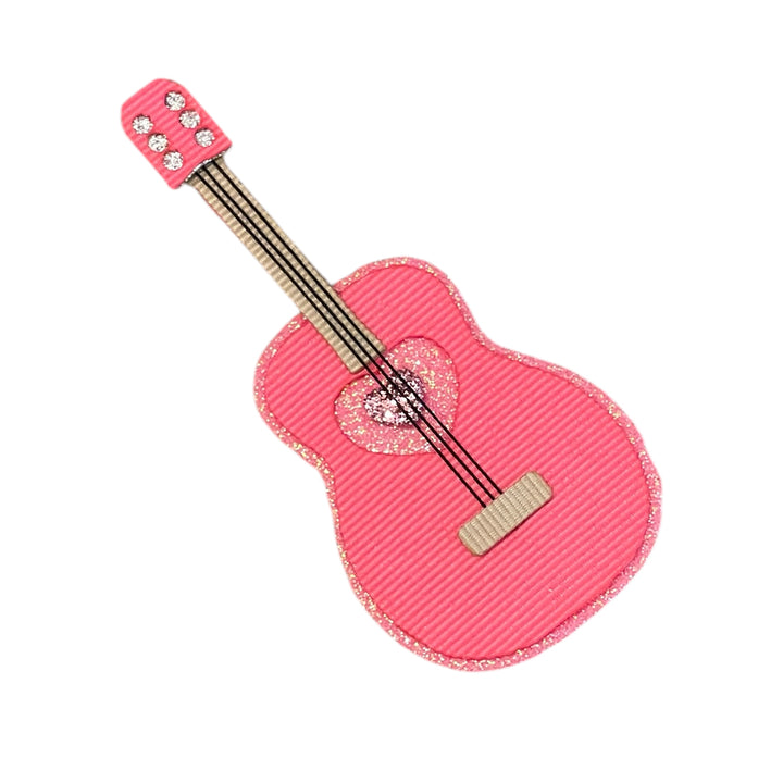 Hot Pink Guitar Sculpture Bow