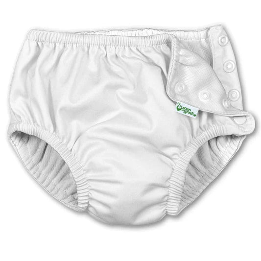 Green Sprouts Swim Diaper - White
