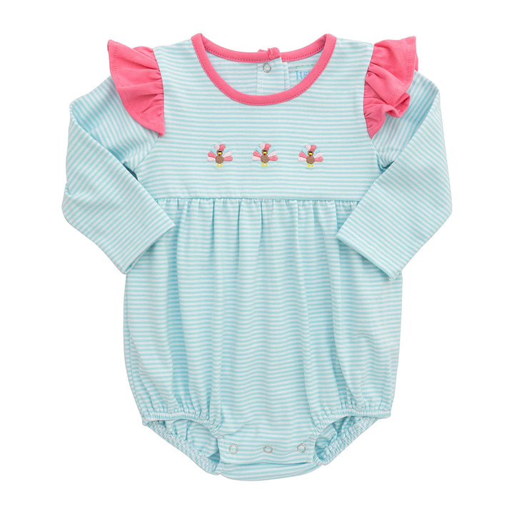 Thanksgiving Turkey Ruffle Bubble by Itsy Bitsy