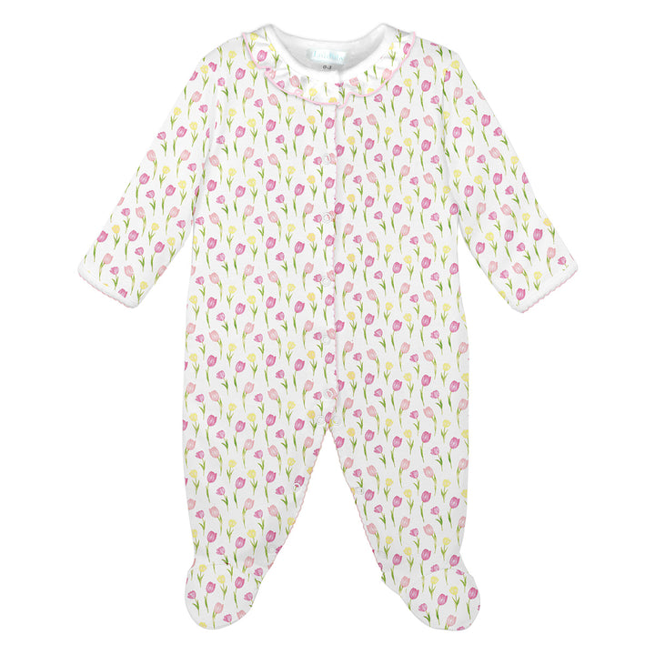 Tulip Fields Footie by Lyda Baby