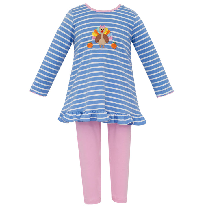 Turkey Tunic Set by Claire & Charlie