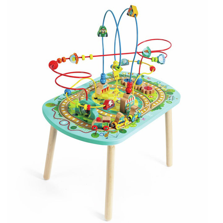 Twisting Railway Maze Table by Hape