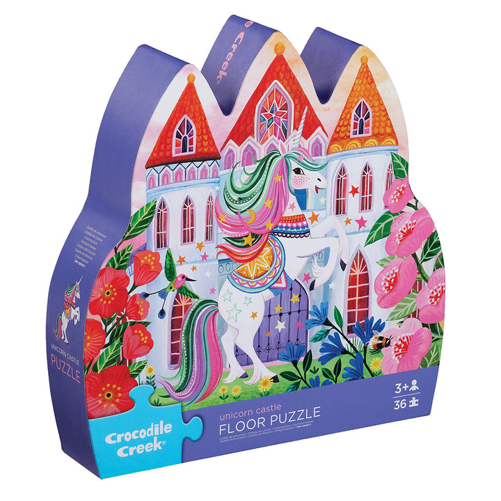 Unicorn Castle 36-Piece Puzzle by Crocodile Creek