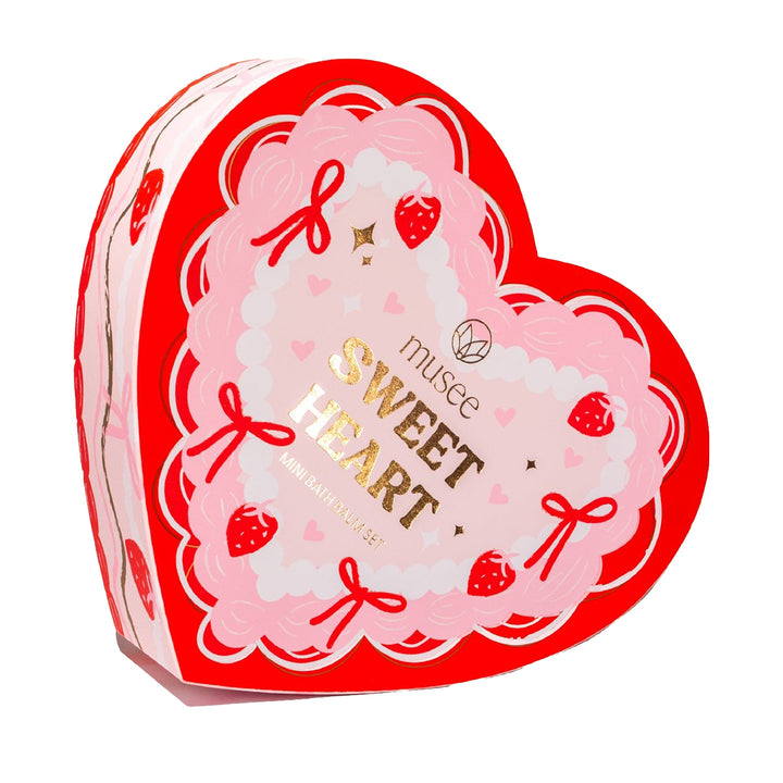 Sweet Heart Three Bath Balm Set by Musee