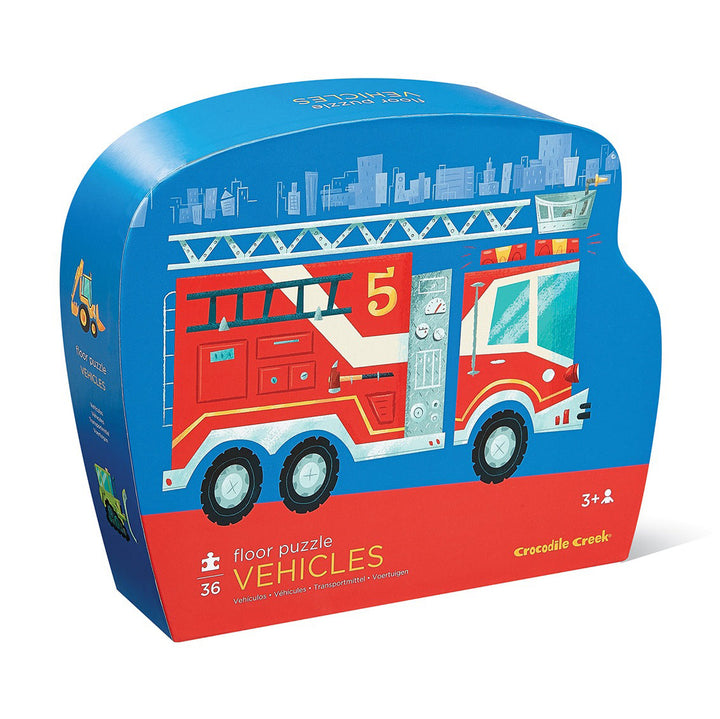 Vehicles (Fire Truck) 36-Piece Puzzle by Crocodile Creek