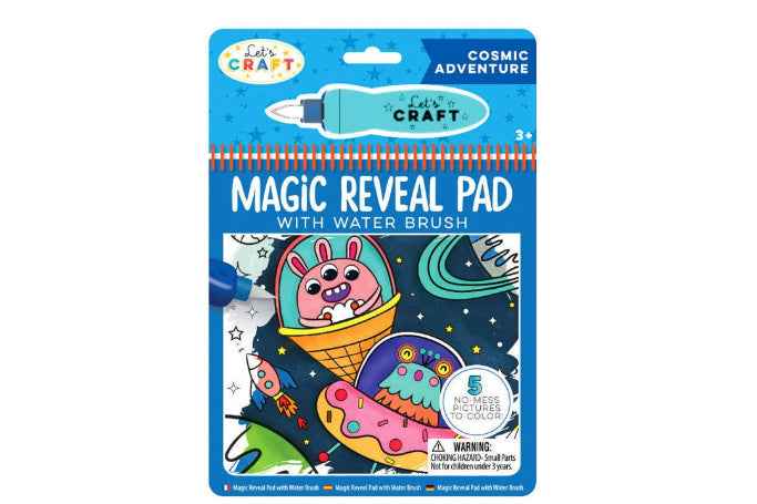 Magic Water Reveal Pad - Cosmic Adventure