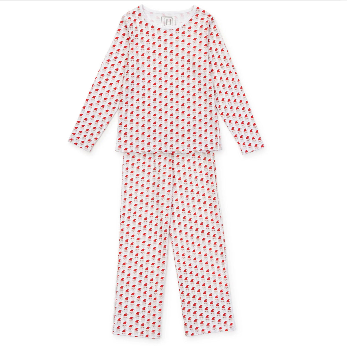 Whimsical Santa Millie Girl's Lounge Pant Set by Lila & Hayes