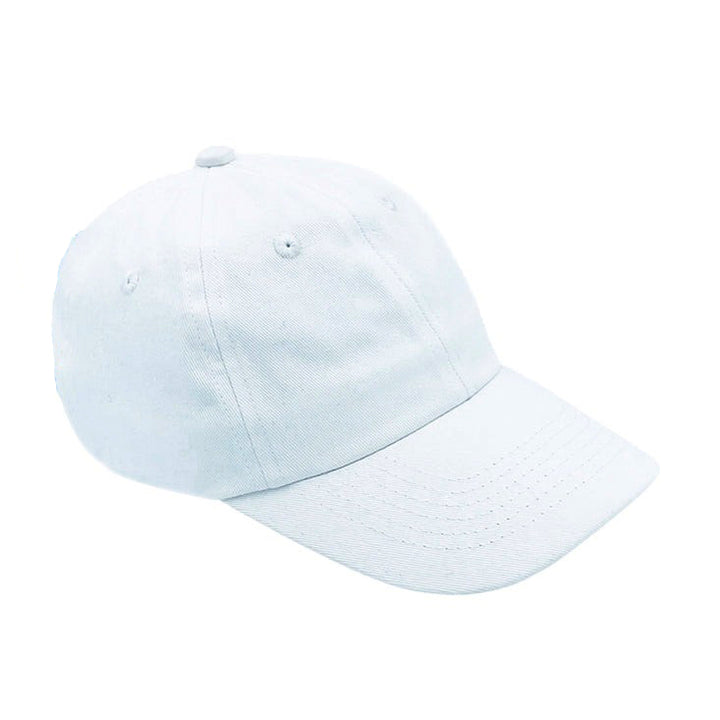 White Baseball Hat by Bits & Bows