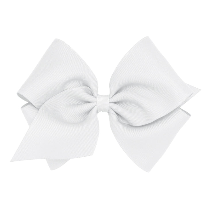 MINI KING (5.25" wide) Grosgrain Bow by Wee Ones (48 colors)
