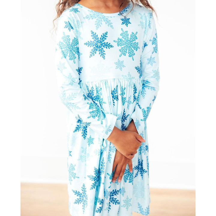 Winter Wonderland Pocket Twirl Dress by Mila & Rose