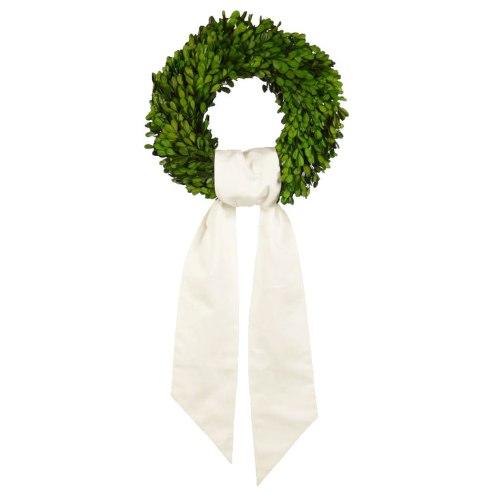 White Wreath Sash by Yellow Lamb