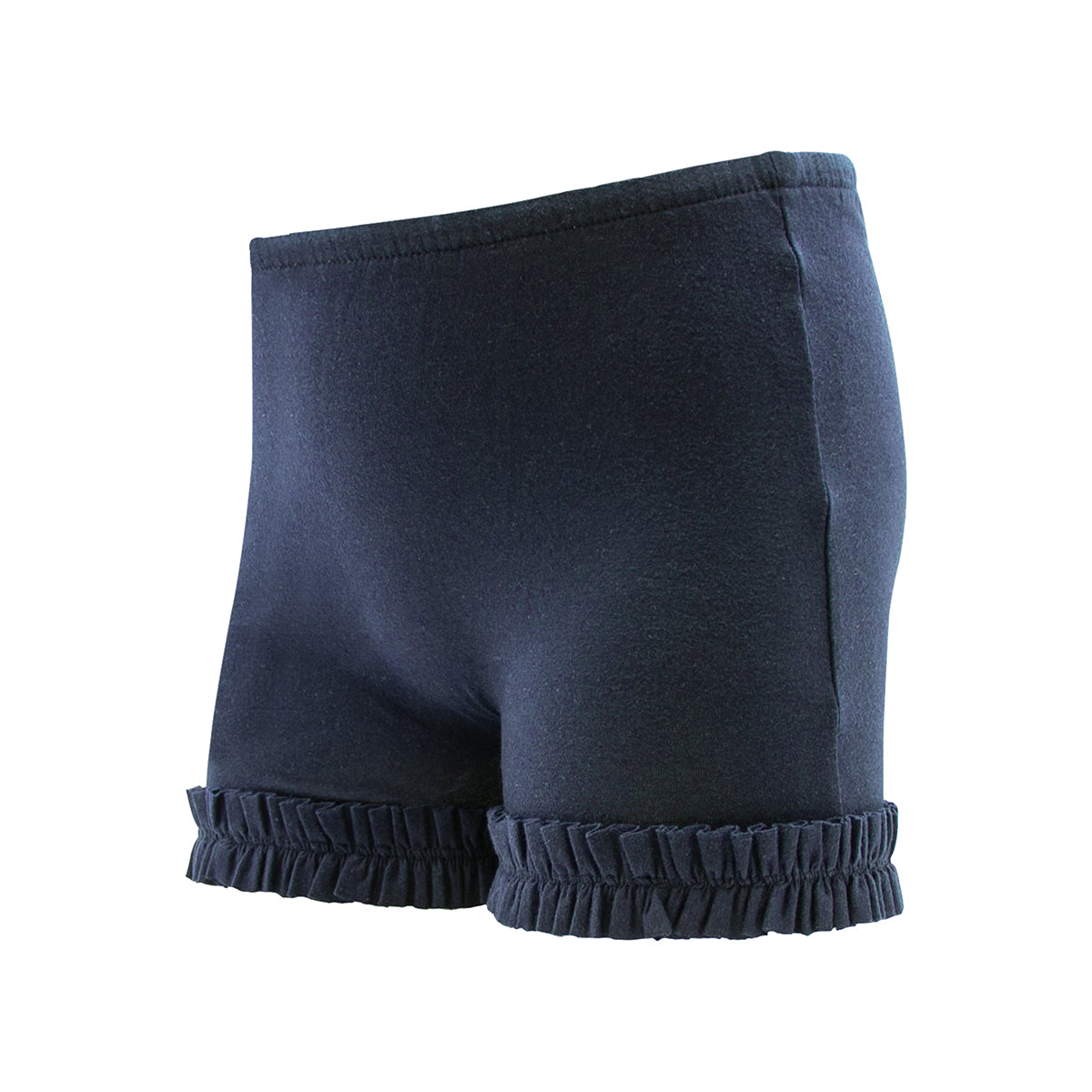 Navy Ruffle Wundershorts by Wee Ones