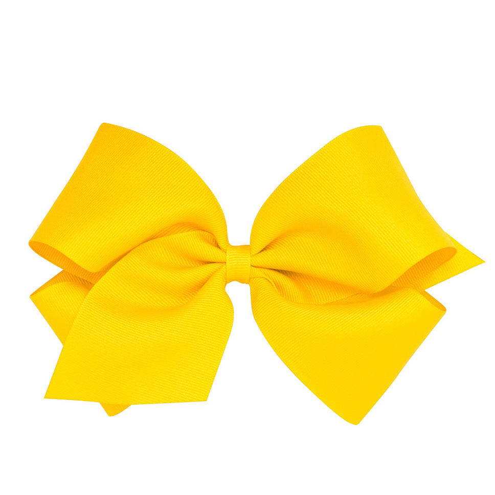 Wee Ones KING (6.25" wide) Grosgrain Bow (47 Colors)