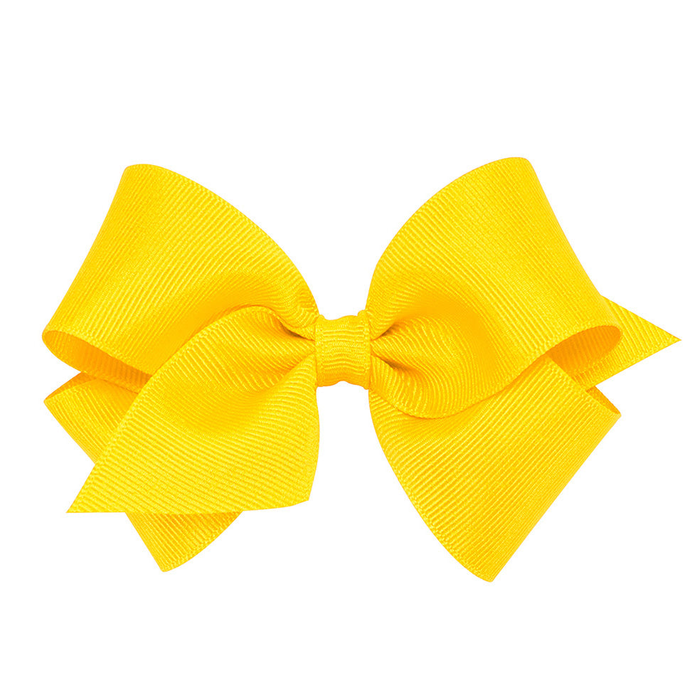 Wee Ones SMALL (4" wide) Grosgrain Bow (48 colors)
