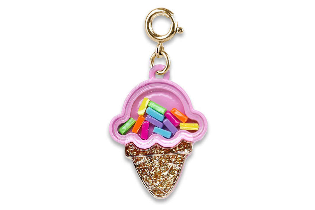 Gold Ice Cream Cone Shaker by Charm It!