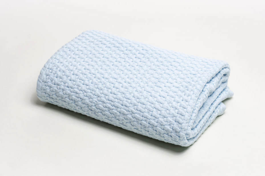 Stonewashed Basket Weave Blanket by Soft Idea (3 colors)