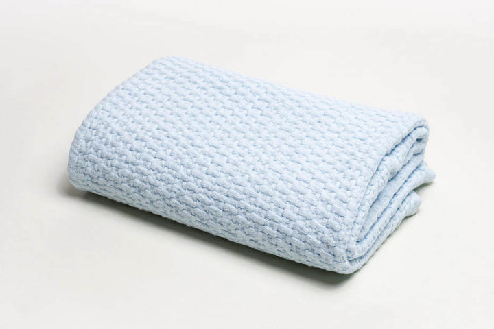 Stonewashed Basket Weave Blanket by Soft Idea (3 colors)